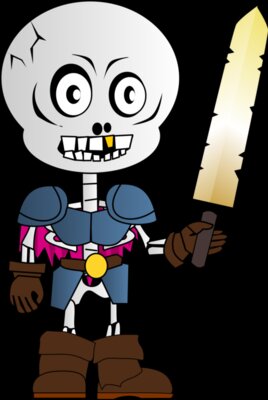 Peileppe Skeleton Chibi